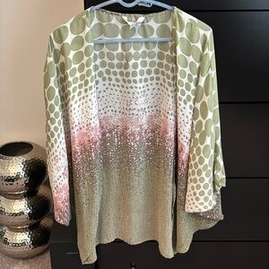 Sheer cardigan